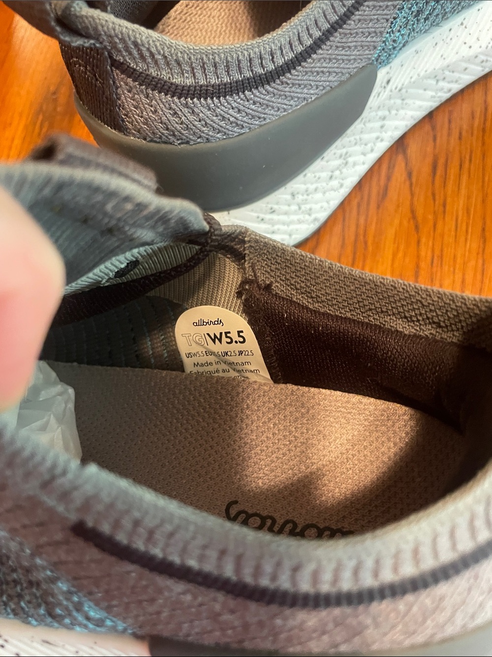Allbirds Tree Glider Sneakers - size womens 5.5 - Picture 14 of 14
